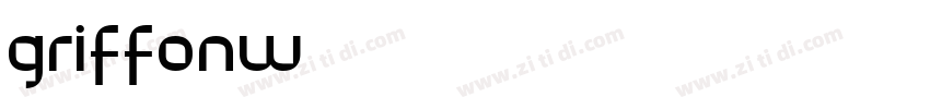 GriffonW01字体转换