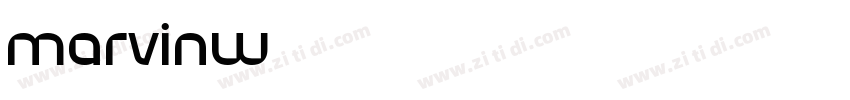 MarvinW01字体转换