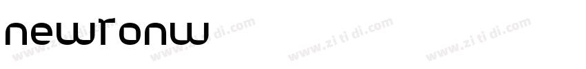 NewtonW01字体转换