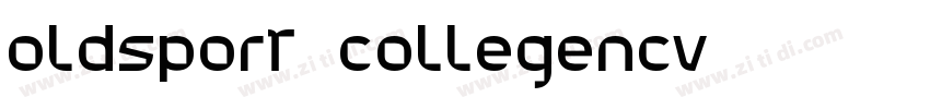 OLDSPORT01COLLEGENCV字体转换
