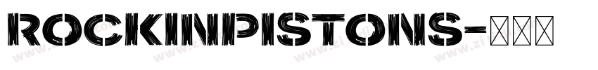 rockinPistons字体转换