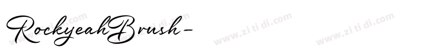 RockyeahBrush字体转换