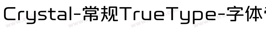 Crystal-常规TrueType字体转换