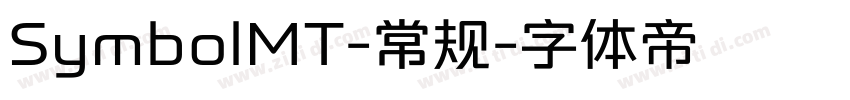 SymbolMT-常规字体转换