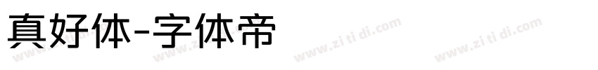 真好体字体转换