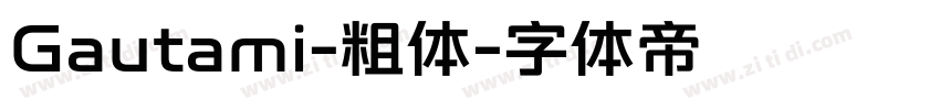 Gautami-粗体字体转换