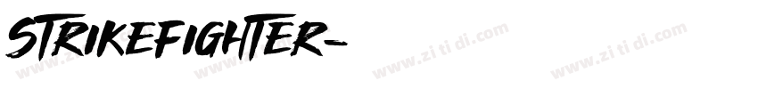 StrikeFighter字体转换