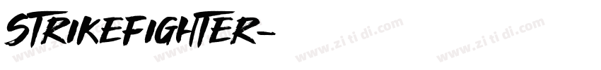 StrikeFighter字体转换