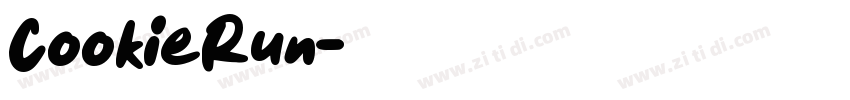 CookieRun字体转换