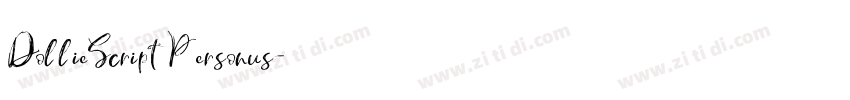 DollieScriptPersonus字体转换 DollieScriptPersonus字体转换