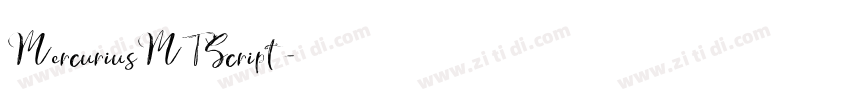 MercuriusMTScript字体转换 MercuriusMTScript字体转换