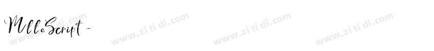 MlleScript字体转换 MlleScript字体转换