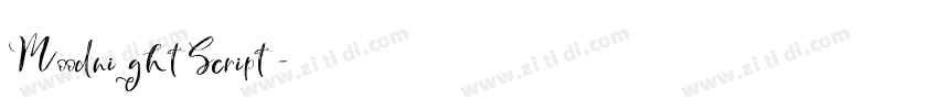 MoodnightScript字体转换 MoodnightScript字体转换
