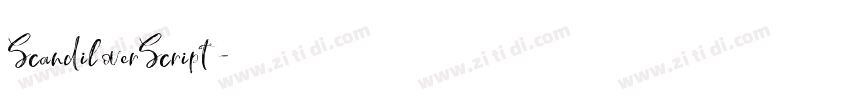 ScandiloverScript字体转换