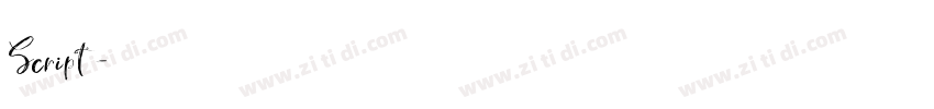Script字体转换 Script字体转换