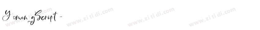 YomengScript字体转换 YomengScript字体转换