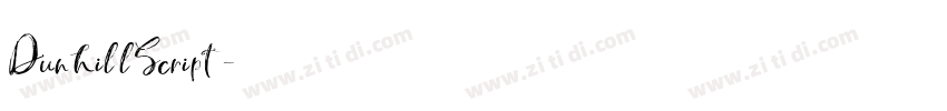 DunhillScript字体转换 DunhillScript字体转换