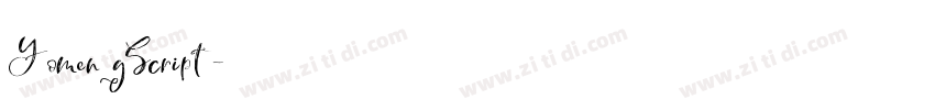 YomengScript字体转换 YomengScript字体转换
