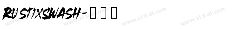 RustixSwash字体转换