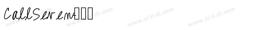 CallSeven字体转换