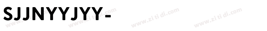 SJjnyyjyy字体转换