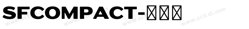 SFcompact字体转换