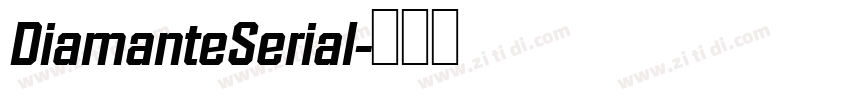 DiamanteSerial字体转换