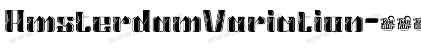 AmsterdamVariation字体转换