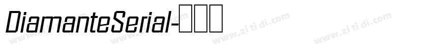 DiamanteSerial字体转换