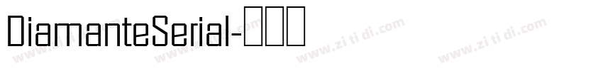 DiamanteSerial字体转换