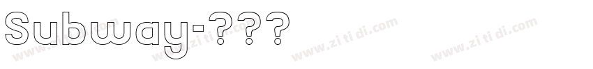 Subway字体转换