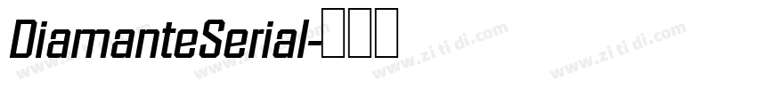 DiamanteSerial字体转换