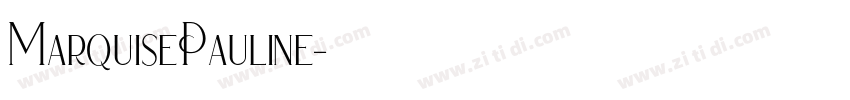 MarquisePauline字体转换