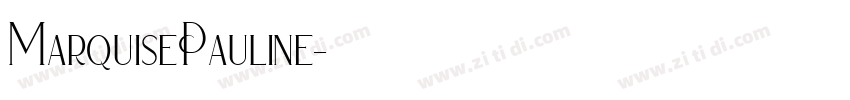 MarquisePauline字体转换