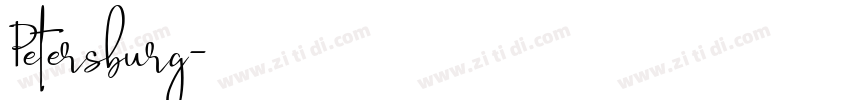Petersburg字体转换