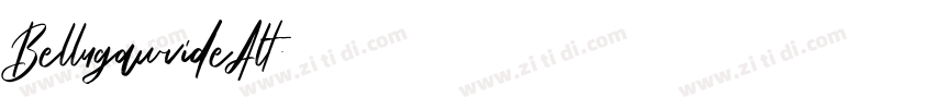 BellugawvideAlt字体转换
