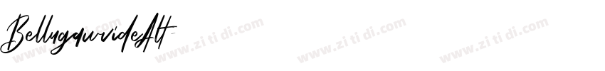 BellugawvideAlt字体转换