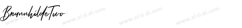 BrunnhildeTwo字体转换