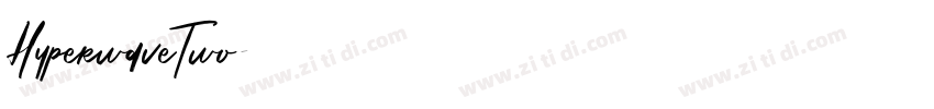 HyperwaveTwo字体转换