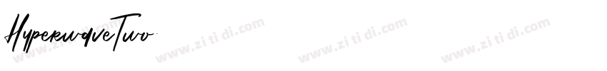 HyperwaveTwo字体转换