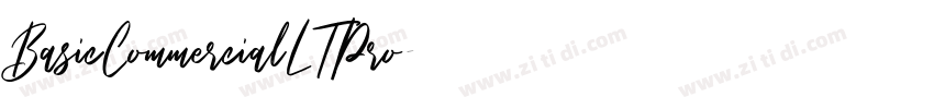 BasicCommercialLTPro字体转换