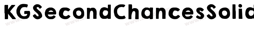 KGSecondChancesSolid字体转换