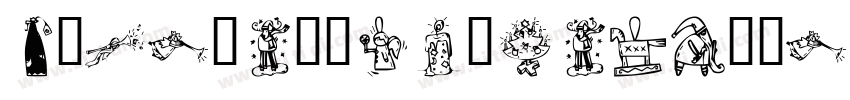 KRChristmasDingsThre字体转换