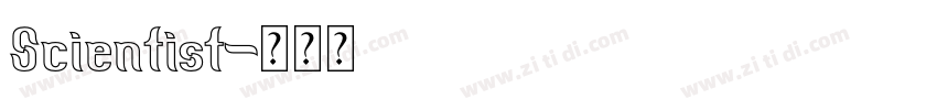 Scientist字体转换