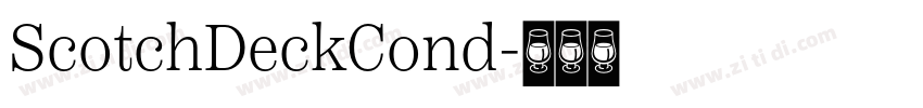 ScotchDeckCond字体转换