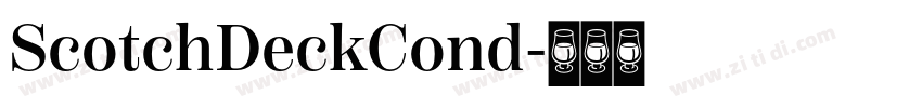ScotchDeckCond字体转换