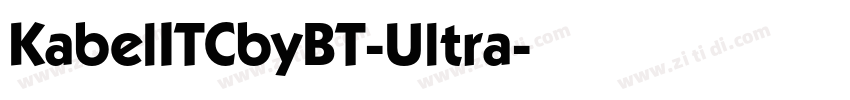 KabelITCbyBT-Ultra字体转换