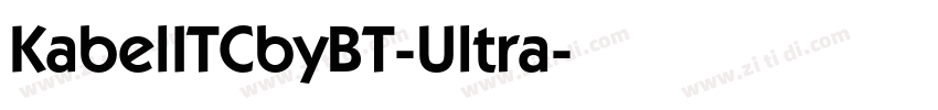 KabelITCbyBT-Ultra字体转换