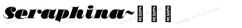 Seraphina字体转换