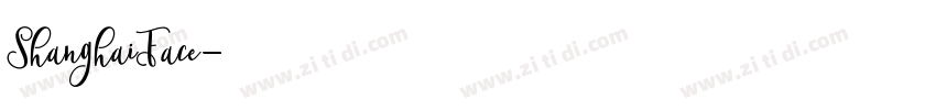 ShanghaiFace字体转换